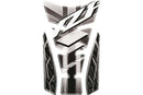 YAMAHA YZF 1000 R THUNDERACE [2002] – Wings tank protector – silver-4