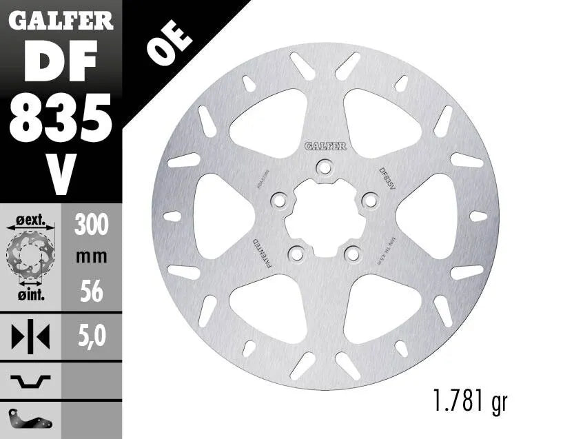 Harley-Davidson XL 1200 T Sportster Superlow [2019, 2020] - brake disc fixed round - picture 2