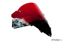 TRIUMPH BONNEVILLE T 120 BLACK [2025] - Z-Racing-Scheibe | Rot | PUIG 4935R