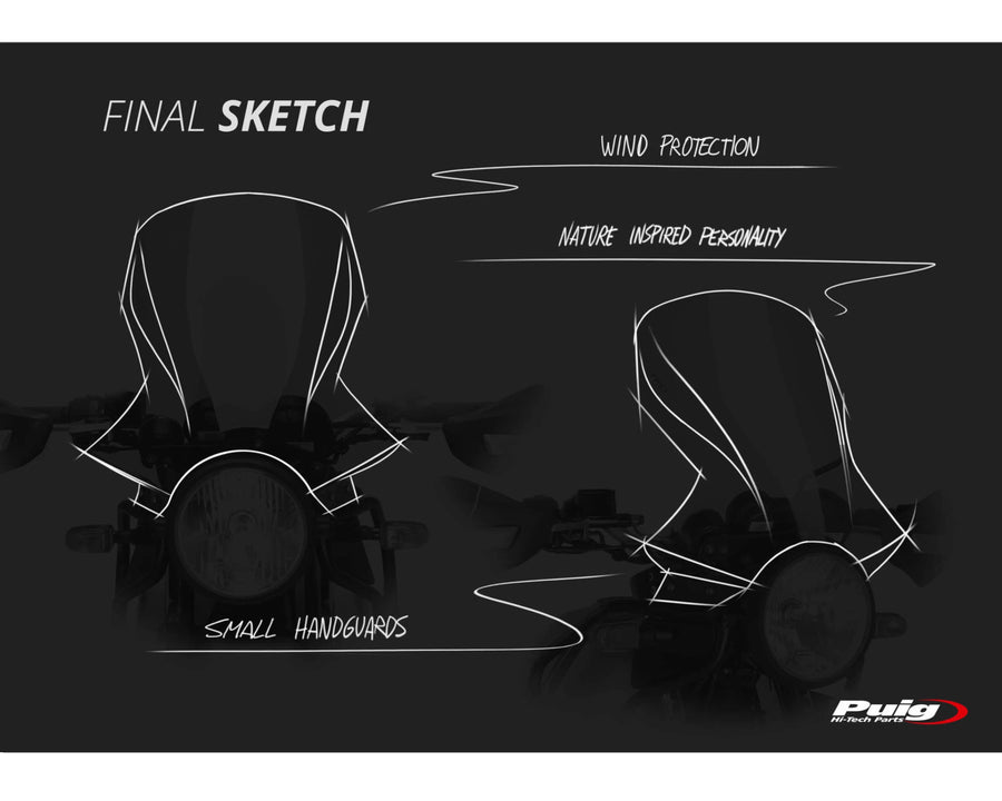 ROYAL ENFIELD HIMALAYAN 410 [2023] – Touring Screen – Transparent