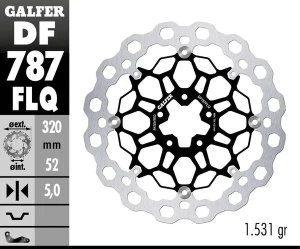 Gas SM 700 [2022-2024] - Cubiq floating brake disc - picture 4