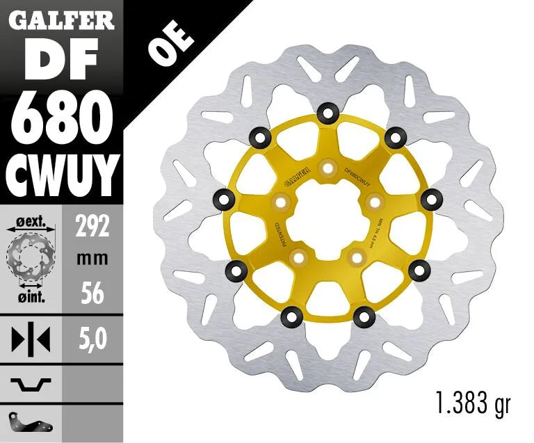 Harley-Davidson XG 500 Street [2019-2020] - Brake discs - Surface: Gold, Silver - Image 2