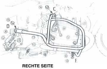 BMW R 850 R [2000-2006] - Motorschutzbügel