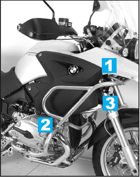 BMW R 1200 GS [2004-2007] - Barra di protezione del serbatoio