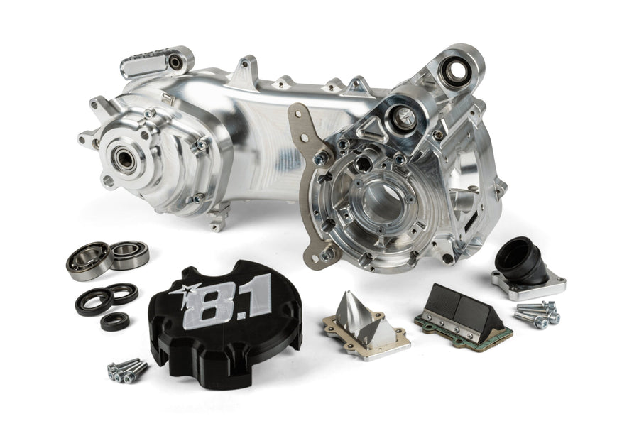 Aprilia SR Netscaper 50 2T LC - Alloggiamento motore CNC Fireblade