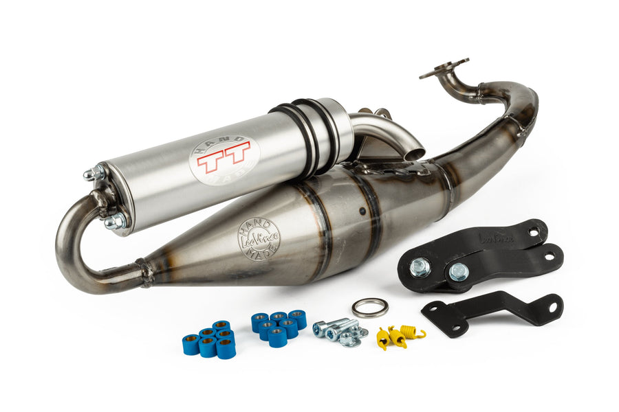 Aprilia SR Netscaper 50 2T LC - Scarico fatto a mano TT