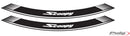 TRIUMPH BONNEVILLE T 120 BLACK [2025] - Spezielle Felgenstreifen | Silber | PUIG 5559P