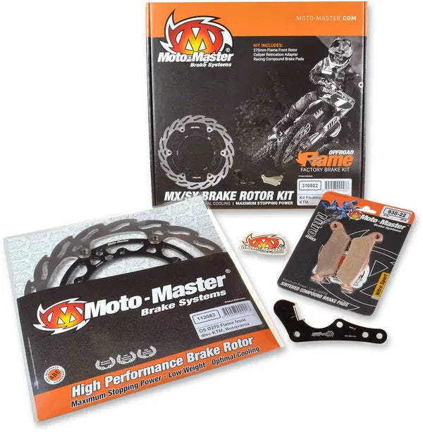 Yamaha Wr 250 R (Dg 20) [2019-2020] - 270mm Flame Oversize Floating Rotor Bremskit – Bild 2