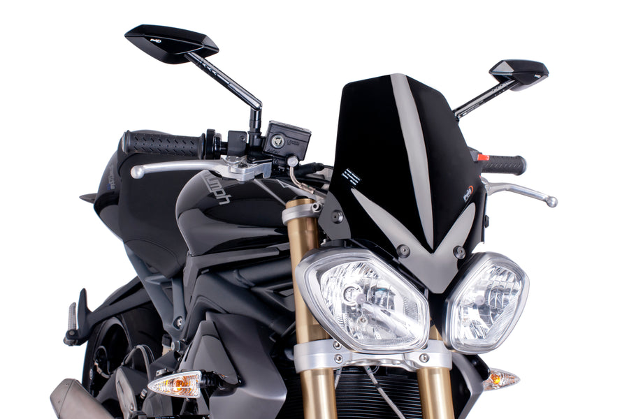 TRIUMPH STREET TRIPLE 675 RX [2016] – New Generation Sport – Schwarz