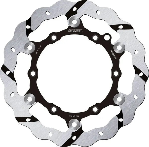 KTM EXC 300 TBI [2026-2027] - disco freno a onda flottante, scanalato – immagine 2