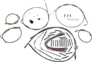 Harley Davidson Touring [BURLY BRAND] - set di montaggio maniglia per modelli Touring più vecchi con manubri Bagger Bar-3