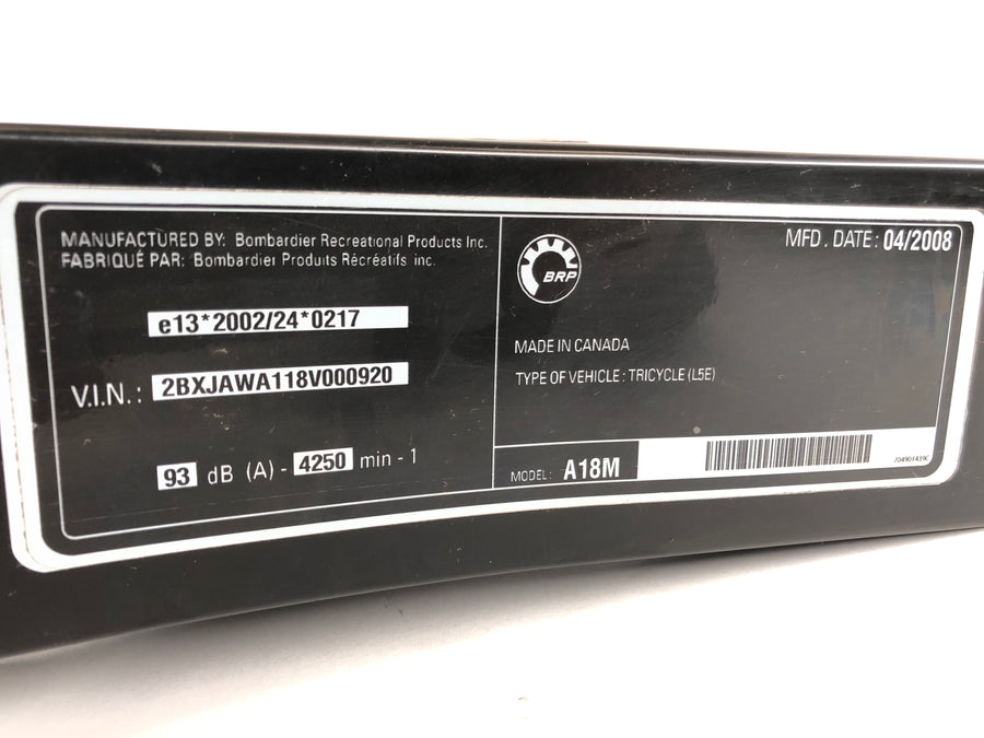 CAN ON SPYDER SM5 [2009] - Schwinge