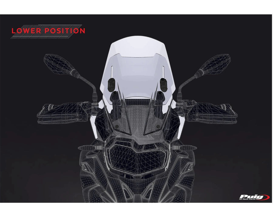 BMW F 800 GS [2025] – Verstellbare Scheibe – Stark getönt