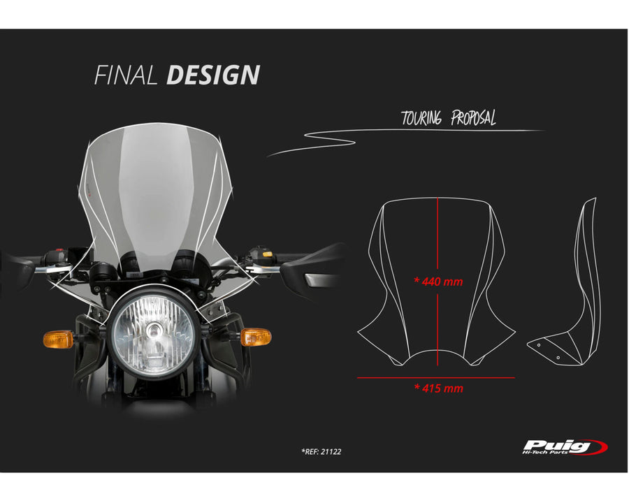 ROYAL ENFIELD HIMALAYAN 410 [2020] – Tourenscheibe – Getönt