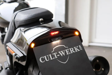 harley davidson fxfb [CULT WERK] – Kennzeichenhalterung - 0