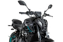 YAMAHA MT-07 PURE [2024] – D12 Spoiler – Mattschwarz-1