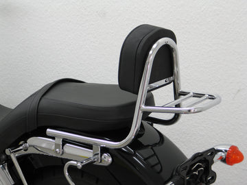 Triumph America [2007] - Sissy Bar di Rohr con cuscino e portapacchi