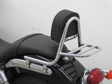 Triumph Speedmaster [2008-2017] - barra femminuccia realizzata con tubi con cuscini e portapacchi