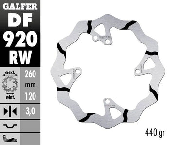 Sherco SEF-R 300 [2014] - Wave® brake disc – picture 2
