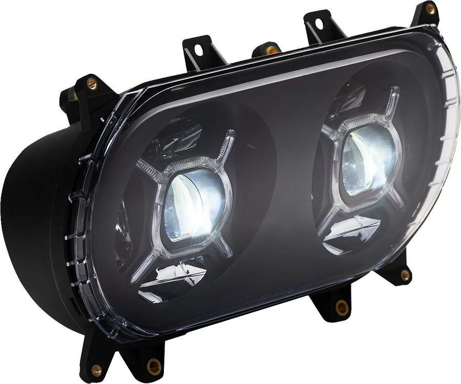 Harley Davidson FLtruse [CUSTOM DYNAMICS] – Faro anteriore a LED a doppia X