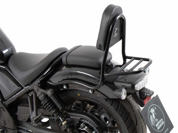 Honda CMX 1100 Rebel [2025] - Sissybar con ponte bagagli Black Gloss Pipe Version