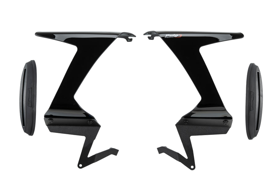 KAWASAKI ZX-6R NINJA [2025] – Spoiler laterale gara – Nero opaco