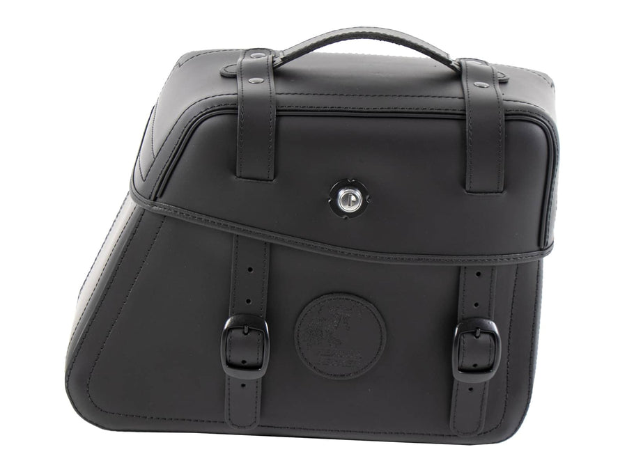 Motorcycle bag [Hepco & Becker] - Rugged side bag right brown C-Bow – C-Bow