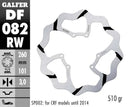 Red Moto CRF 450 RX Enduro [2017-2018, 2019-2020] - Oversize Wave® brake disc - picture 4