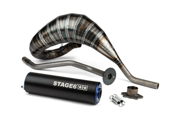 Derbi Senda DRD Racing SM 50 2T D50B0 [2012–] - Scarico 80 - 90 blu / nero