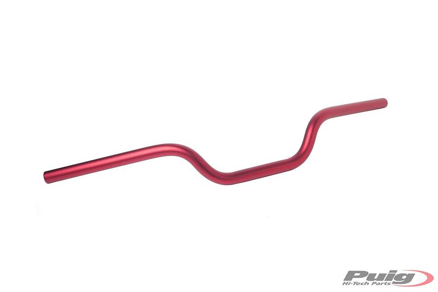 PUIG Hi-Tech Lenker - zylindrisch, 22 mm, Höhe 76 mm | Rot | PUIG 6242R