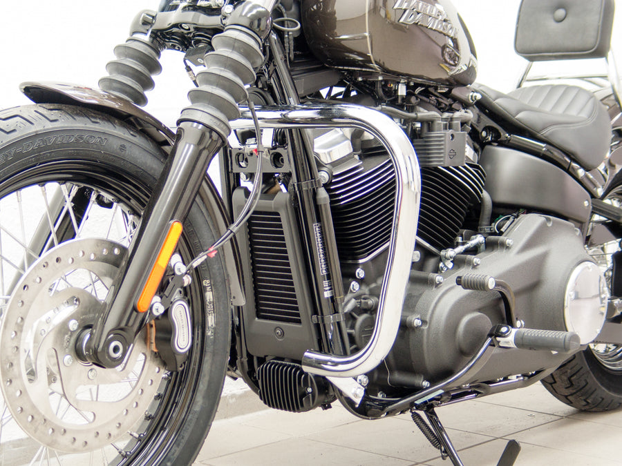 Harley Davidson Softail (Milwaukee-Eight 107/114) [2018] - Schutzbügel, große Ausführung aus 38 mm Rohr, konische Form