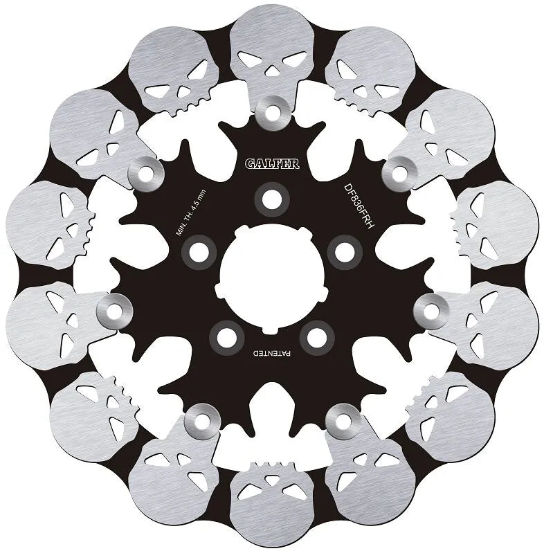 Harley-Davidson FLHXSE3 1800 Street Glide CVO [2012] - Floating brake disc Skull - Image 1