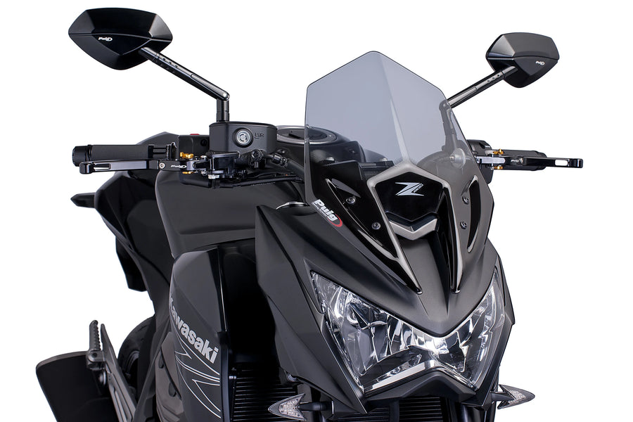 KAWASAKI Z 800 E [2016] - Parabrezza sportivo di nuova generazione PUIG | Colorato | PUIG6401H