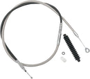 harley davidson fxwg [DRAG SPECIALTIES] – Hocheffizientes geflochtenes Edelstahl-Kupplungsseil-1