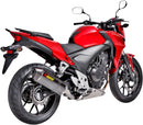 honda cb 500 [AKRAPOVIC] – Silenziatore slip-on in fibra di carbonio-1