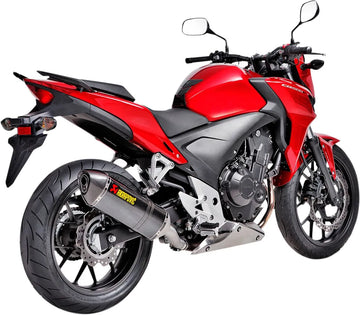 honda cb 500 [AKRAPOVIC] – Silenziatore slip-on in fibra di carbonio