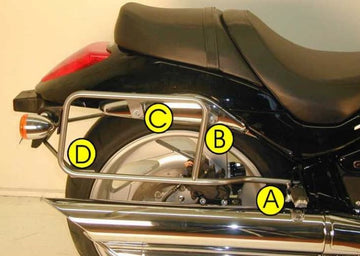 Suzuki M 1800 [2006-2012] - Carrier valigia