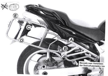 Yamaha FZ 6 [2004-2006] - Kofferträger - 0