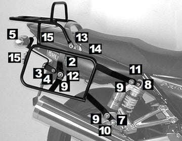 Yamaha XJR 1300 [2004-2006] -Chepte Carrier Lock-it