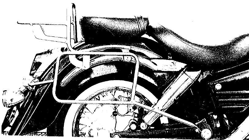 Honda VT 1100 C3 Shadow [1998-2001] - suitcase carrier