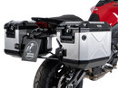 DUCATI Multistrada V2 [2025-2026] - Portapacchi Set Cutout nero incl. Set di borse laterali Xplorer Cutout argento
