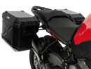DUCATI Multistrada V2 [2025-2026] - Portapacchi Set Cutout nero incl. Set di borse laterali Xplorer Cutout nere