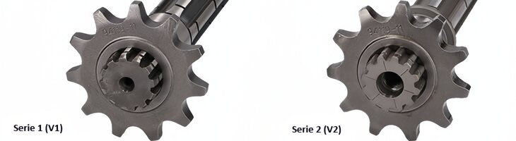 Beta RR Enduro 50 2T - Albero trasmissione primaria ricambio originale