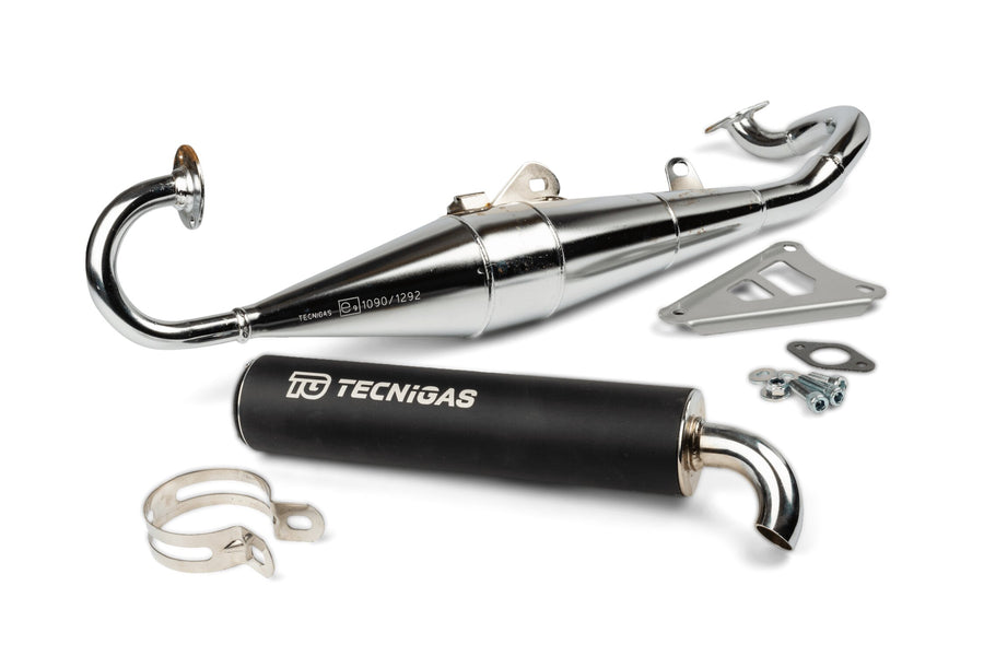 Aprilia SR Netscaper 50 2T LC - exhaust NEXT R chrome