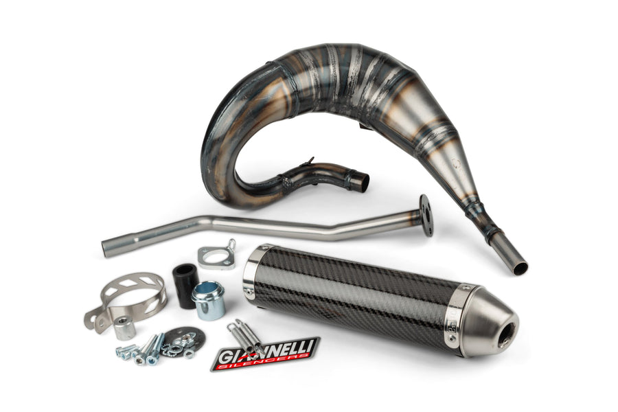 Aprilia RX Factory 50 2T - Scarico con carbonio ESD