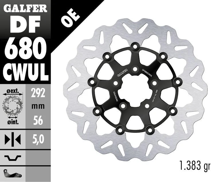 Harley-Davidson XG 500 Street [2018-2020, 2017, 2019-2020] - Cubiq brake disc - picture 2