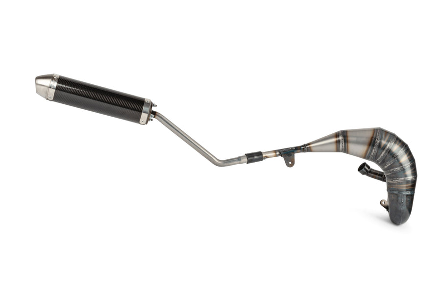 Beta RR Enduro 50 2T - Exhaust with Carbon ESD Enduro