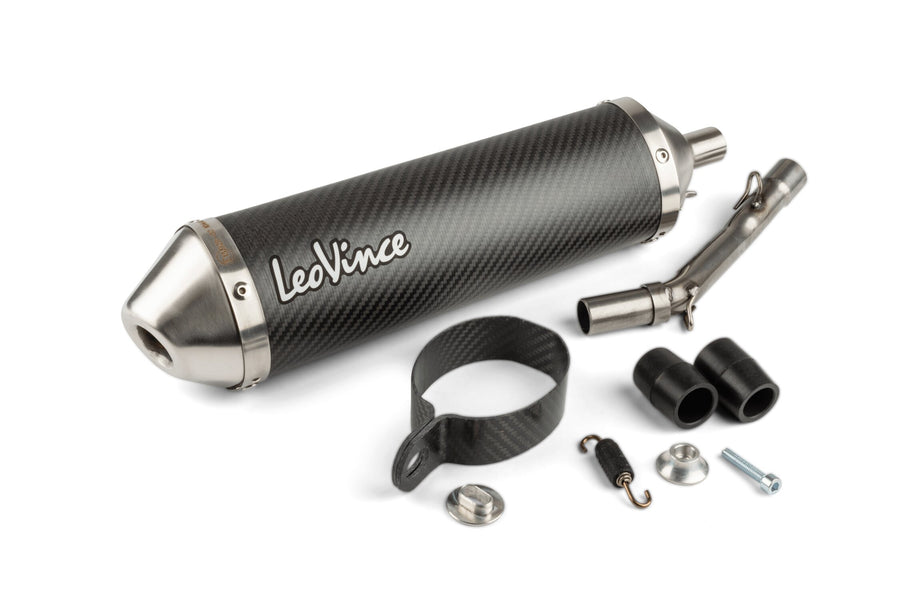 Beta RR Enduro 50 2T - Silenziatore posteriore X-Fight Carbone