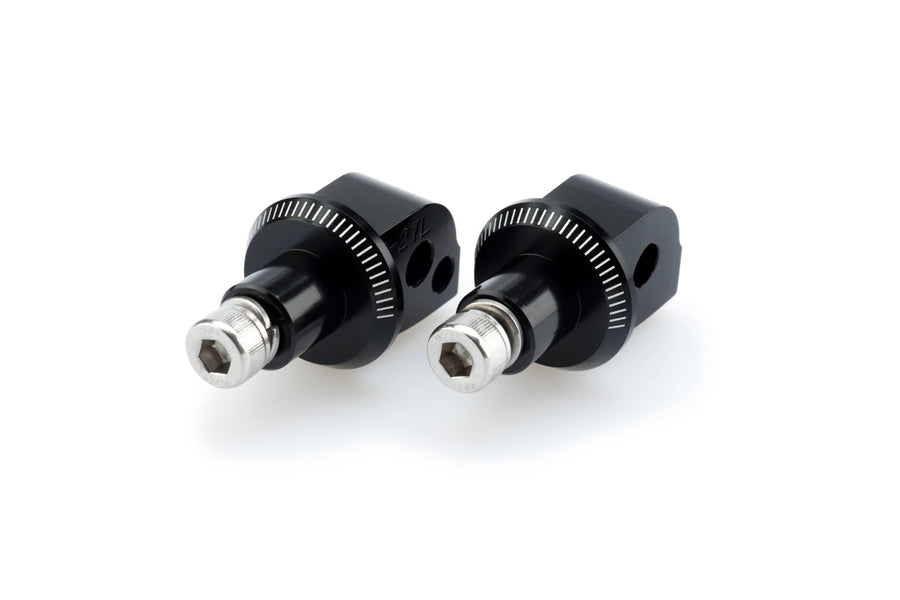 APRILIA RSV4 FACTORY [2024] – Adapter Beifahrer Fußrasten- Gummipad – Schwarz