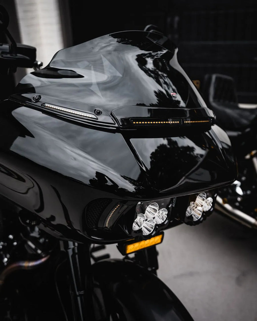 harley-davidson road glide st [CUSTOM DYNAMICS] - Striscia per parabrezza Genesis® 4 Dynamic LED Road Glide®
